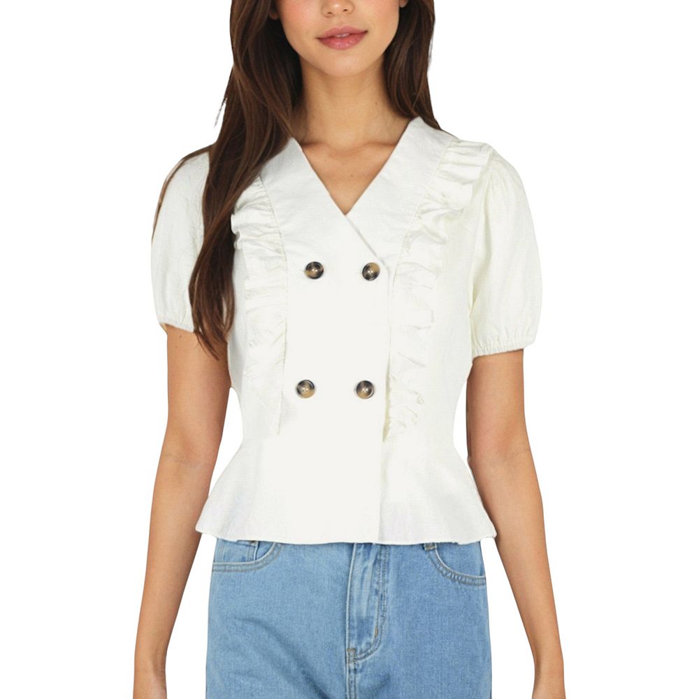 Watson Short Puff Sleeve Blouse - Tunisia main image 1