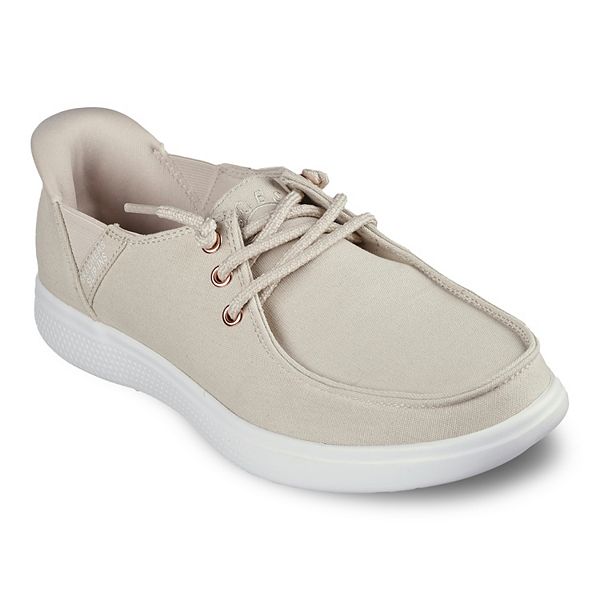 BOBS by Skechers Hands Free Slip-ins® Skip Cute Spot Twist Women's Shoes - Natural (6.5)