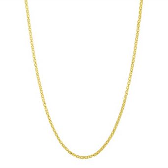 Forever 14K 14k Gold Bismark Chain Necklace