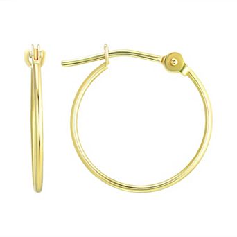 Taylor Grace 10k Gold Hoop Earrings