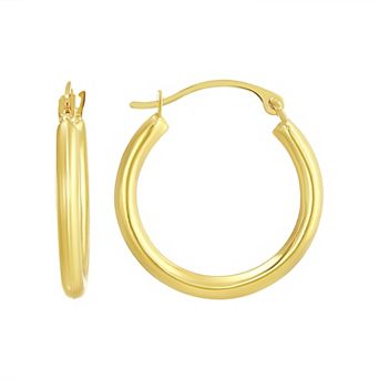 Taylor Grace 10k Gold 18mm Hoop Earrings