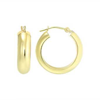 Taylor Grace 10k Gold 18mm Chunky Hoop Earrings