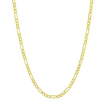 Taylor Grace 10k Gold Figaro Chain Necklace
