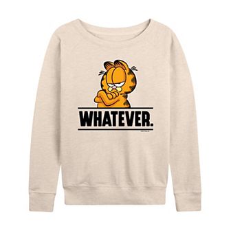 Women's Garfield Whatever French Terry Long Sleeve Tee