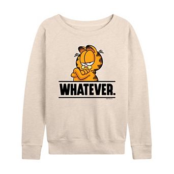 Women's Garfield Whatever French Terry Long Sleeve Tee