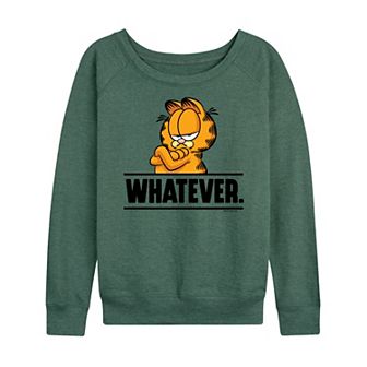 Women's Garfield Whatever French Terry Long Sleeve Tee