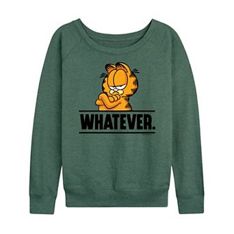 Women's Garfield Whatever French Terry Long Sleeve Tee