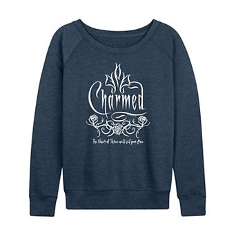 Women's Charmed Roses French Terry Long Sleeve Tee