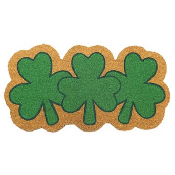Celebrate Together™ St. Patrick's Day Clover Coir Doormat