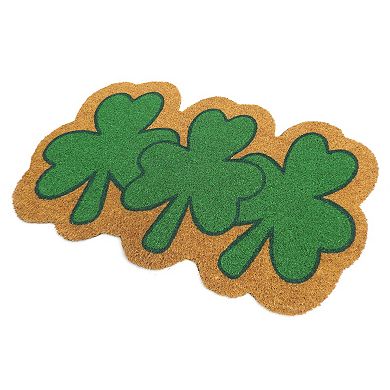 Celebrate Together™ St. Patrick's Day Clover Coir Doormat