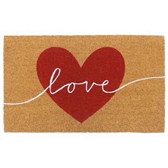 Celebrate Together™ Valentine's Day Love Design Coir Doormat