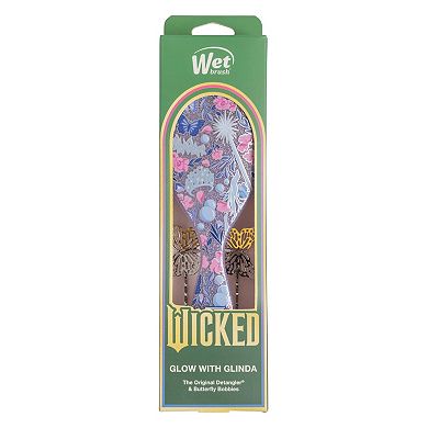 Wet Brush Wicked Glinda Detangler Style Kit Hair Brush & Accessories