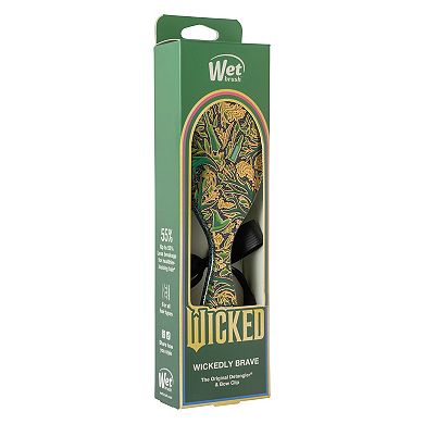 Wet Brush Wicked Elphaba Detangler Style Kit Hair Brush