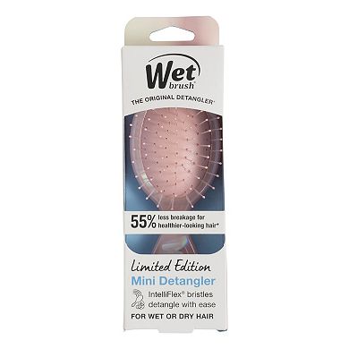 Wet Brush Mini Detangler Chrome Hair Brush
