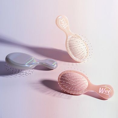 Wet Brush Mini Detangler Chrome Hair Brush