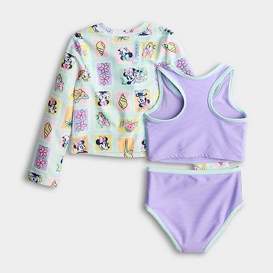 Baby & Toddler Disney's Minnie Mouse 2-pc. Swim Set & Rash Guard