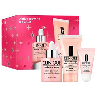 CLINIQUE Active Glow Moisture Surge Skincare Set