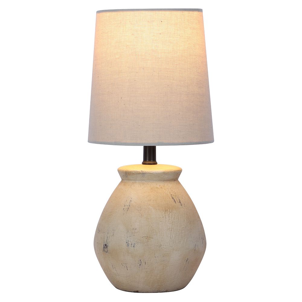Rustic Beige Table Lamp