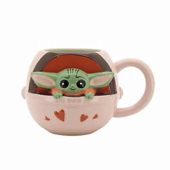 Celebrate Together™ Valentine's Day Star Wars The Mandalorian Grogu Pram Mug