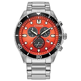 Citizen Men's Chronograph Stainless Steel Bracelet Watch