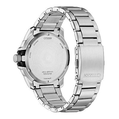 Citizen Men's 44mm Eco-Drive Stainless Steel Bracelet Watch