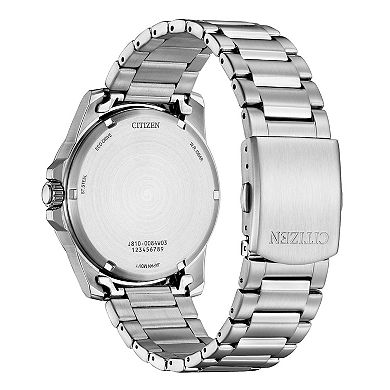 Citizen Eco-Drive Men's Stainless Steel Bracelet Watch