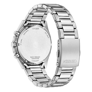 Citizen Men's Chronograph Stainless Steel Bracelet Watch