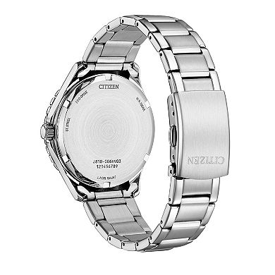 Citizen Eco-Drive Women's Marine Lady Stainless Steel Crystal Accent Dial Watch - FE6170-88L