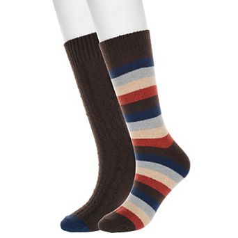 Men's Twisted Toes 2-Pack Cozy Socks