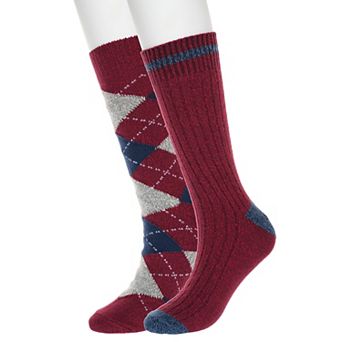 Men's Twisted Toes 2-Pack Cozy Socks