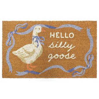 Celebrate Together™ Spring "Hello Silly Goose" Coir Doormat