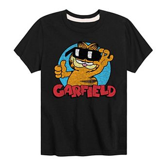 Boys 8-20 Garfield Sunglasses Vintage Graphic Tee
