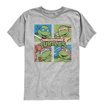 Boys 8-20 Teenage Mutant Ninja Turtles Grid Vintage Graphic Tee