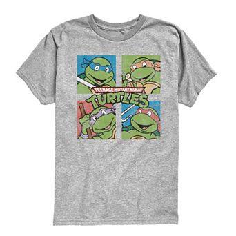 Boys 8-20 Teenage Mutant Ninja Turtles Grid Vintage Graphic Tee