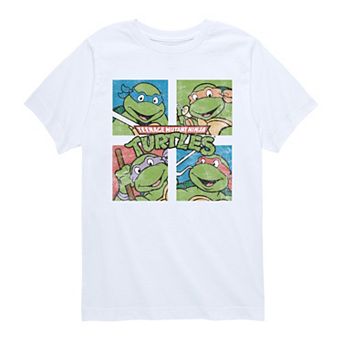 Boys 8-20 Teenage Mutant Ninja Turtles Grid Vintage Graphic Tee