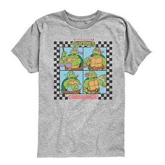 Boys 8-20 Teenage Mutant Ninja Turtles Cowabunga Grid Graphic Tee