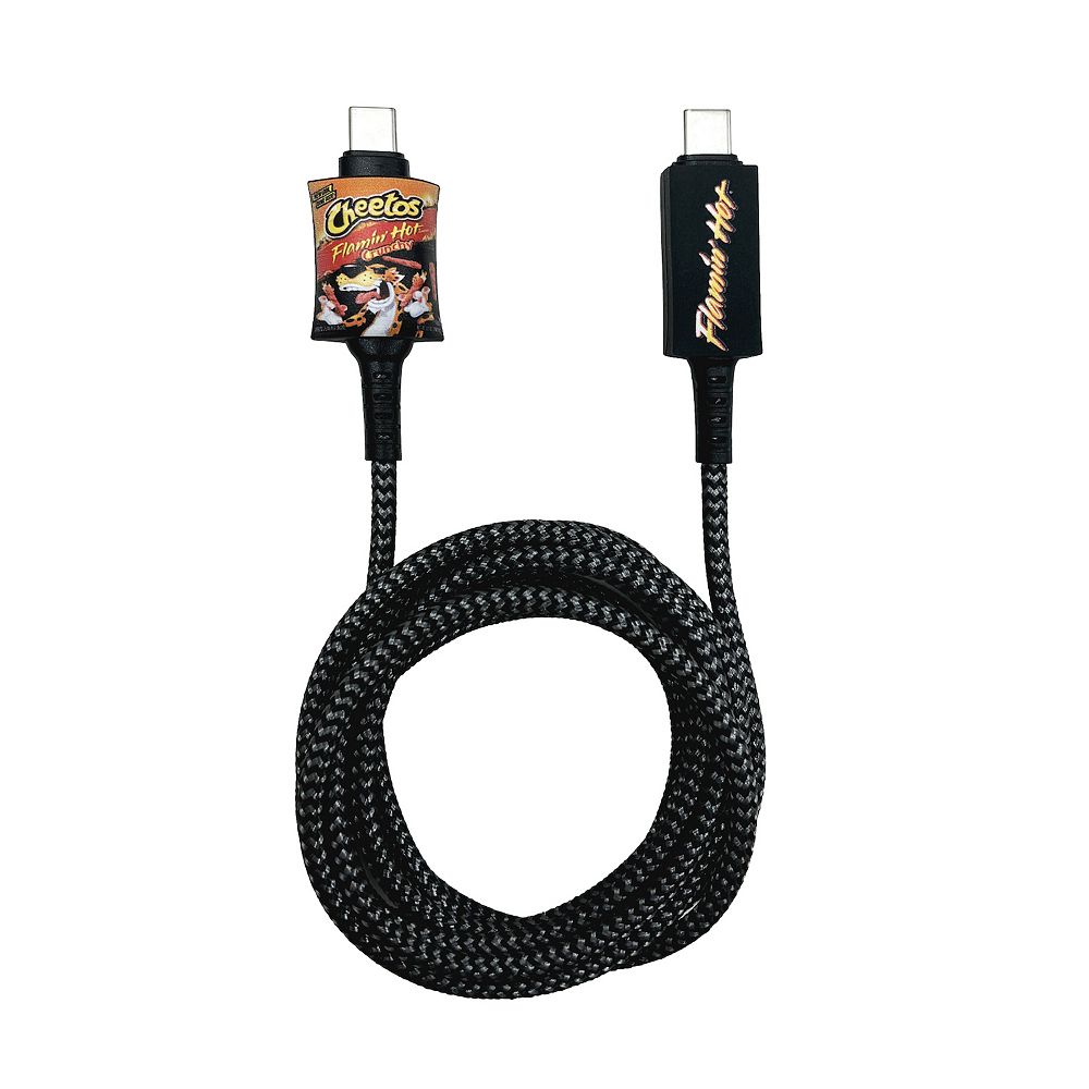 Flaming Hot Cheetos 6-ft. USB-C to USB-C Cable