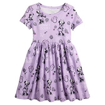 Baby & Toddler Girl Jumping Beans® Disney's Minnie Mouse Core Short Sleeve Jersey Dress