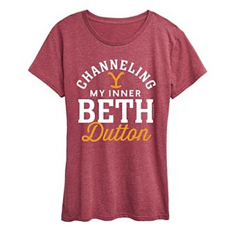 Women's Yellowstone Channeling My Inner Beth Dutton Graphic Tee