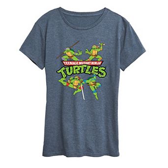 Women's Teenage Mutant Ninja Turtles Logo Graphic Tee