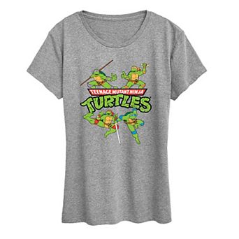 Women's Teenage Mutant Ninja Turtles Logo Graphic Tee