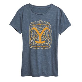 Women's Yellowstone Flourish Logo Graphic Tee
