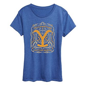 Women's Yellowstone Flourish Logo Graphic Tee
