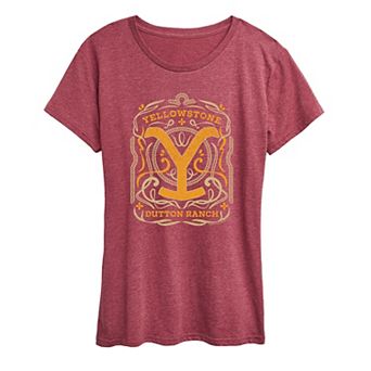 Women's Yellowstone Flourish Logo Graphic Tee