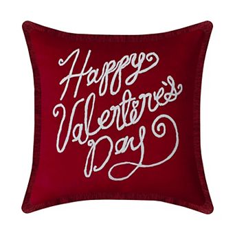 Celebrate Together™ "Happy Valentine's Day" Throw Pillow