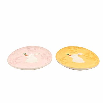 Celebrate Together™ 2-pc. Easter Egg Shape Salad Plates