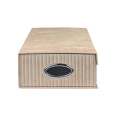 Belle Maison Small Flip-Top Velvet Box