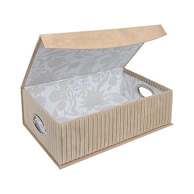 Belle Maison Small Flip-Top Velvet Box