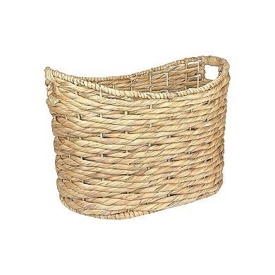 Belle Maison Medium Oval Natural Basket