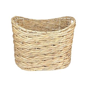 Belle Maison Large Oval Natural Basket